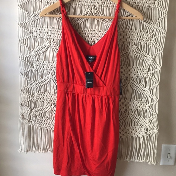 Bebe red XS NWT dress - Picture 2 of 6